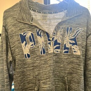 Victoria Secret PINK quarter zip shirt